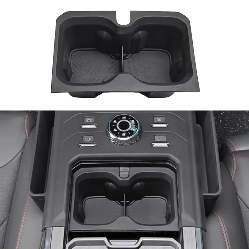 

Car Center Control Gear Water Coaster Fit for Jetour Traveller T2 2023 2024 2025 Car Center Control Wireless Charging Mat Parts
