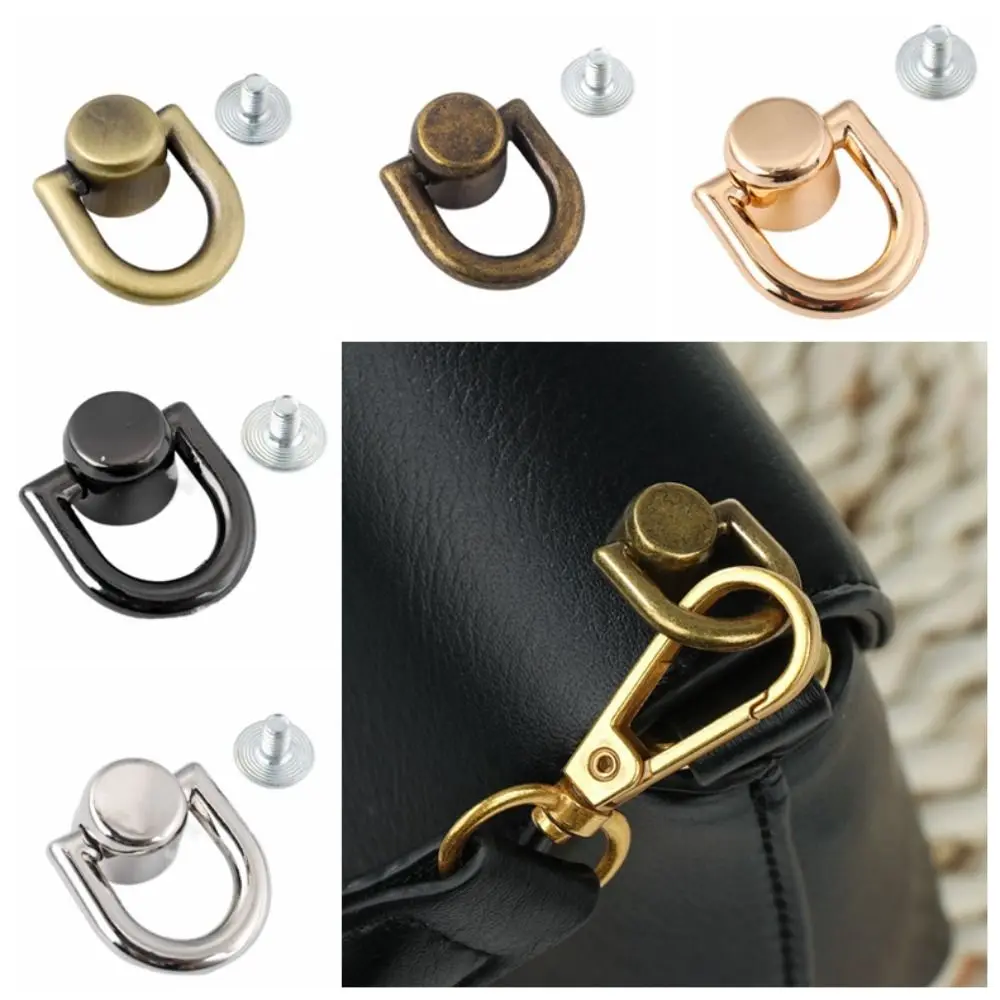 1Pc Metal Bag Rivet Nail Buckle Studs Button Handbag Belt Hanger Leather Craft Luggage Bag Buckle Tong Snap Hardware Accessorie