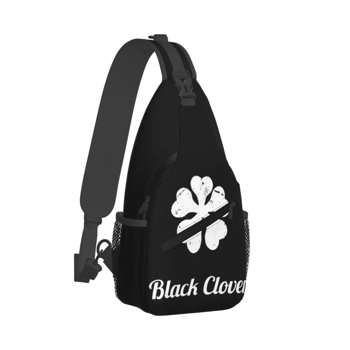 

Black-Clovers Anime Manga Crossbody Sling Bags Printed Chest Bag Shoulder Backpack Daypack for Travel Hiking Biking Pack