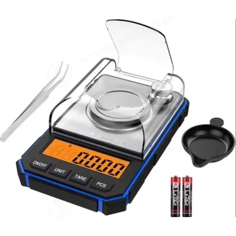 Pocket Digital Scale 0.001g Precision, High Accuracy, For Diamond Gold Jewelry Weighing, Portable