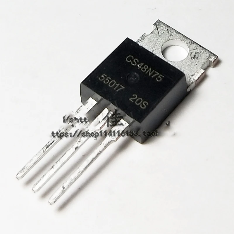 5PCS-20PCS CS48N75 68A70V TO-220 48N75 electric vehicle controller field-effect MOS tube Brand New and original