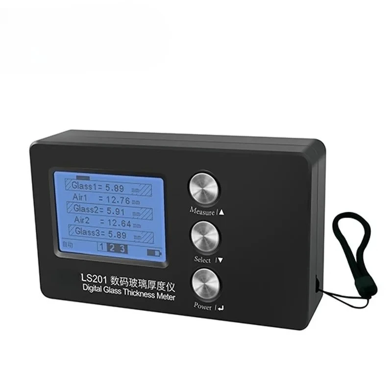 

Curtain wall glass thickness tester, high-precision three-glass two-cavity insulating glass thickness tester