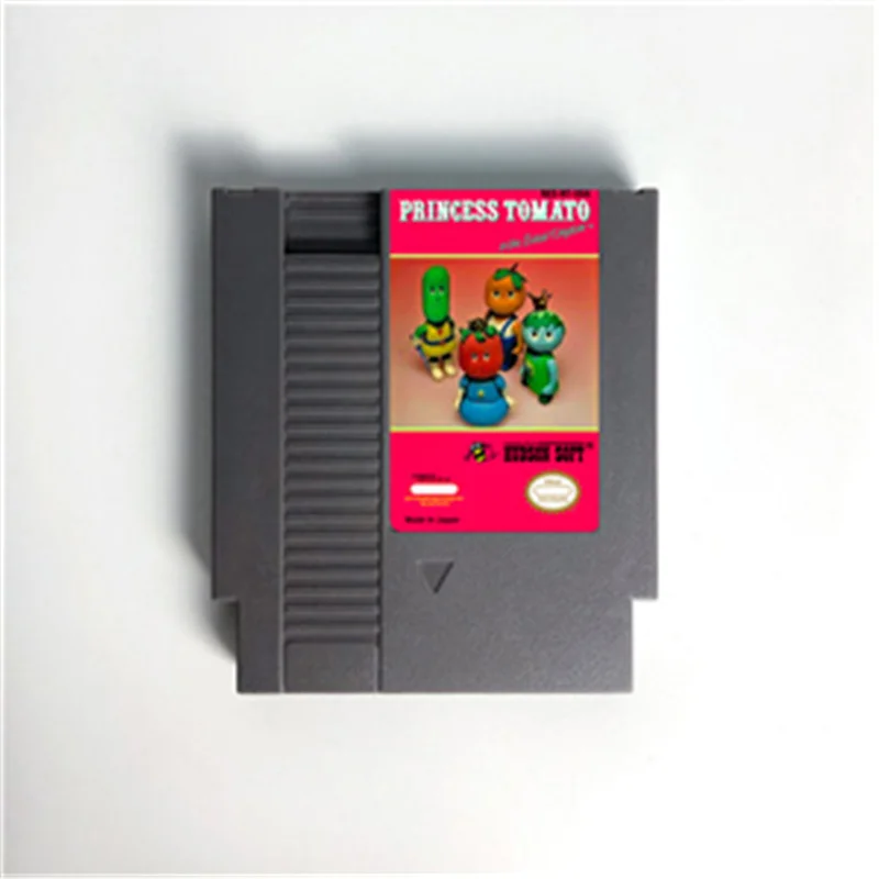 Princess Tomato in Salad Kingdom Game Cart for 72 Pins Console NES