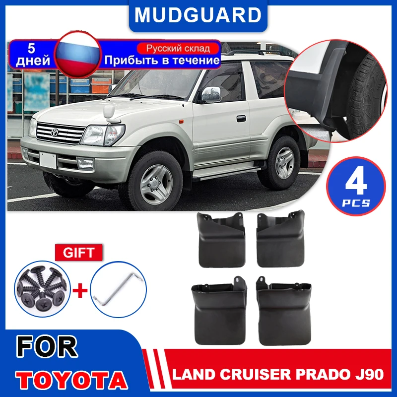 

Mudguards for Toyota Land Cruiser Prado J90 LC90 Meru 1996~2002 Mudflaps Fender Mud Flap Splash Flares Guards Cover Accessories