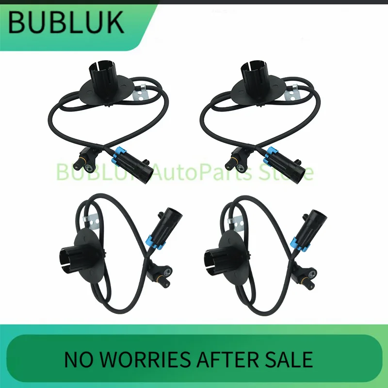 

4PCS 15997039 Front L /R ABS Wheel Speed Sensor For Chevrolet Suburban Silverado Tahoe Cadillac Escalade 1996-2005 8159970390