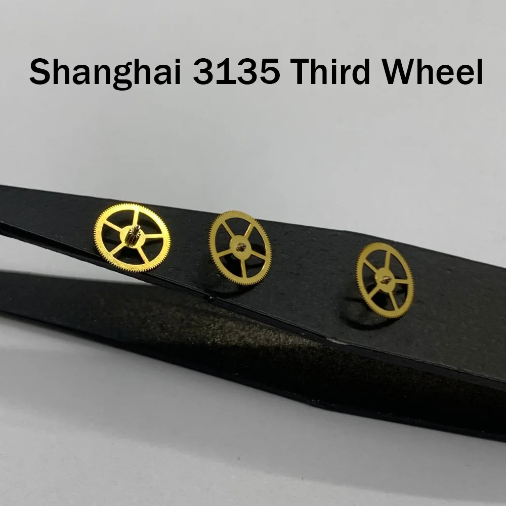 Watch Maintenance Spare Parts Third Wheel  Watch Accessories Suitable for Shanghai 3135 Movement Three Wheel Accessories