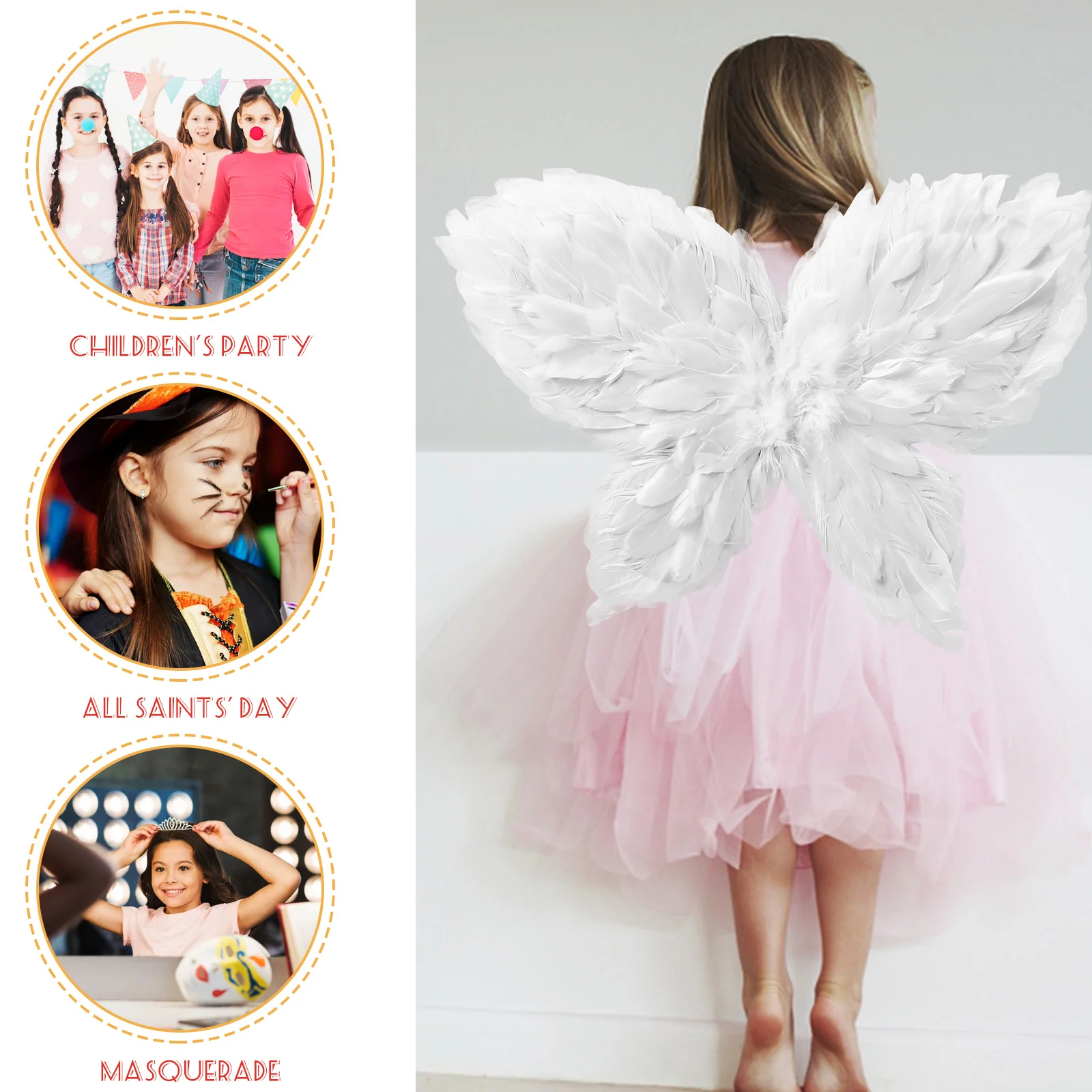 

Butterfly Fairy Wing Prop Soft Lightweight Color Easy Wear for Little Cosplay Stage Birthday Party Supplies