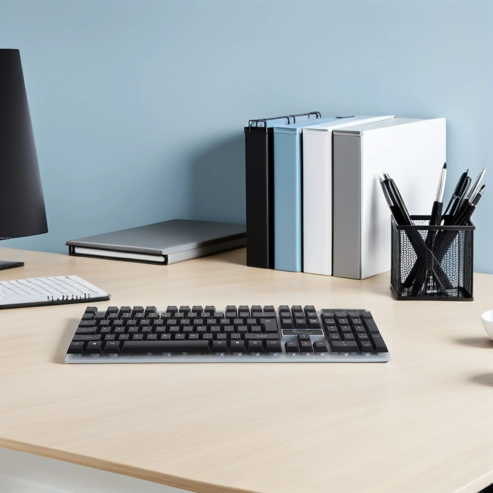 

Wired Keyboard Mouse Set Black Rgb Backlit Gaming Computer Peripheral Ergonomic Drain Holes Usb Wired Mouse Keyboard Combo