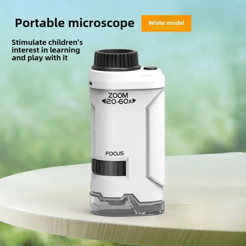 Digital Microscope Children Telescope Tools Magnifying Glass With Led Light Ledlenser Electronic Welding Optical Instruments