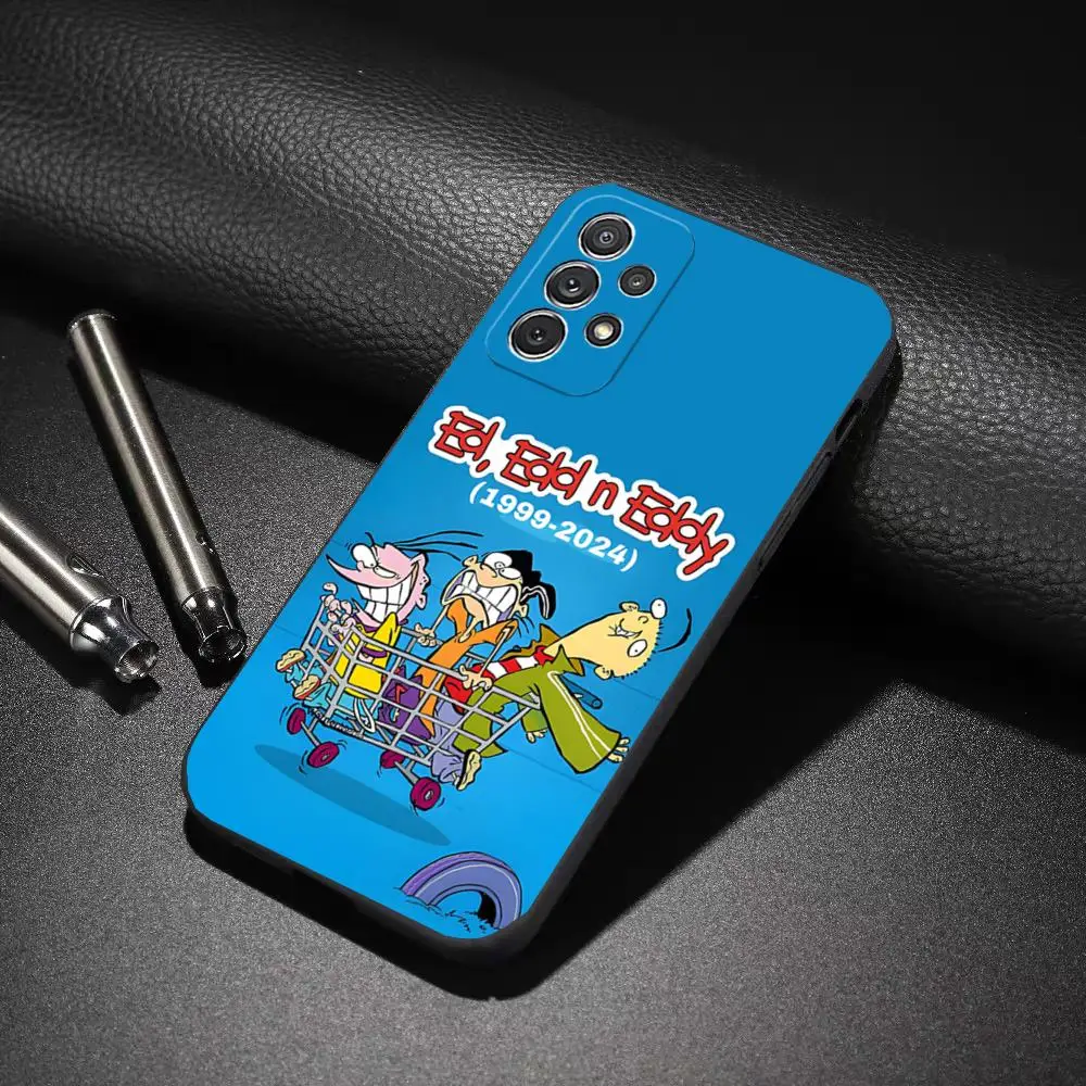 Cartoon Ed Edd N Eddy Phone Case For Samsung Galaxy A24 A34 A53 A54 A55 S24 S25 S21 S23 FE Ultra Back Cover