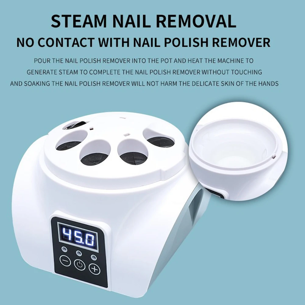 36w Electric UV Nails Polish Remover Fast UV Gel Removal Machine  Home Beauty Salon Nails Steamer-Remove For Women Girls