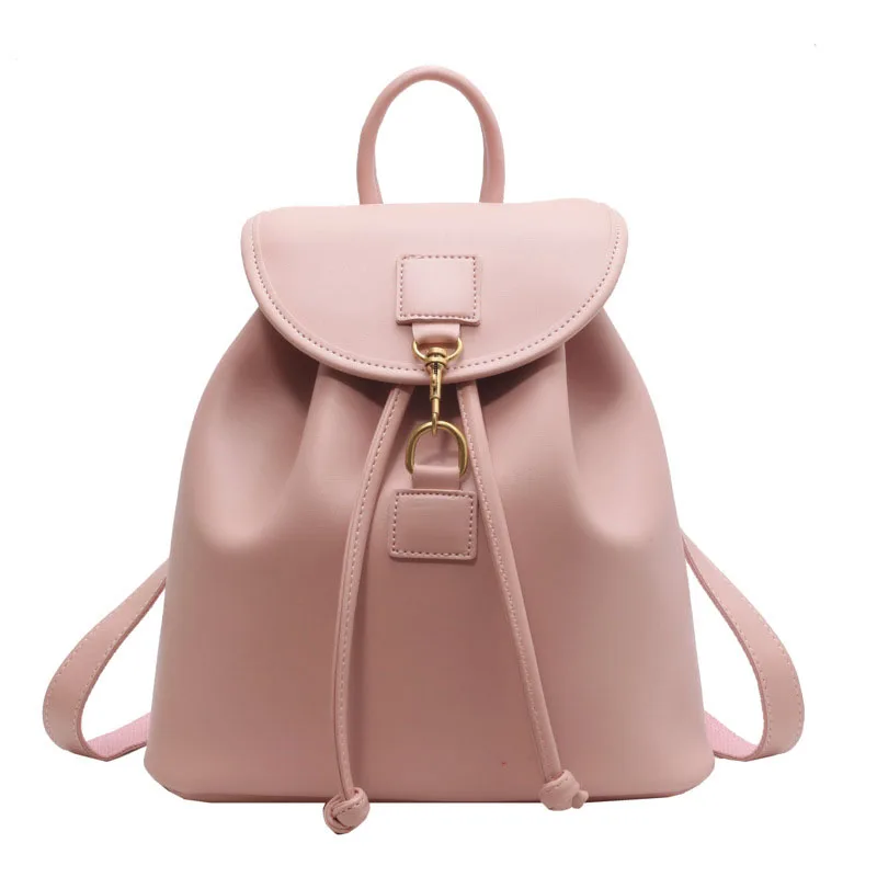 Elegant Women's Leather Backpack Travel Bag Large Capacity Shoulder Bag PU Leather Multifunctional Backpack High-quality Bags