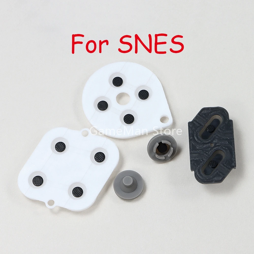 100sets/lot Conductive Rubber Silicone Pads For SNES Controller Gamepad Game Accessories