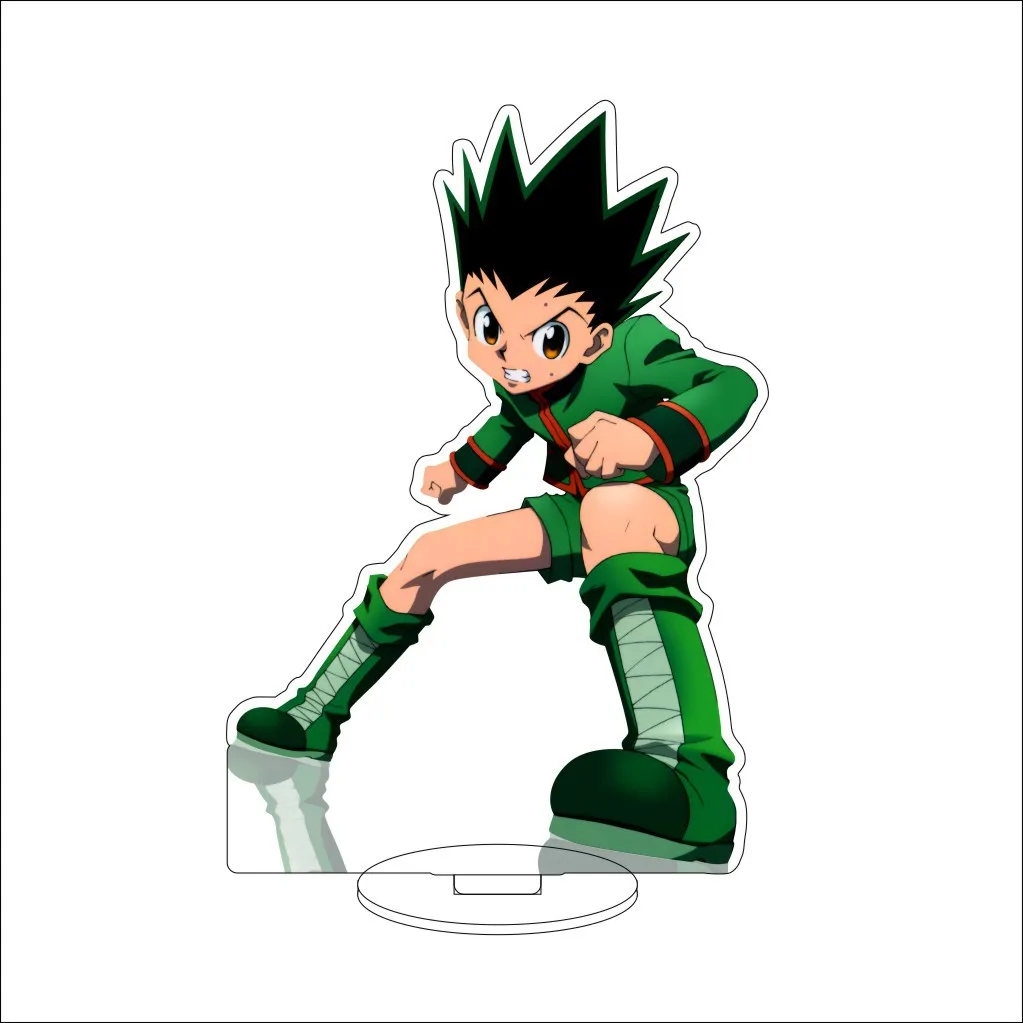 16CM Anime HUNTER x HUNTER Kite Kurapika Gon Freecss Killua Zoldyck Hisoka Cos Acrylic Figure Stand Ornaments Exquisite Gifts - view 5