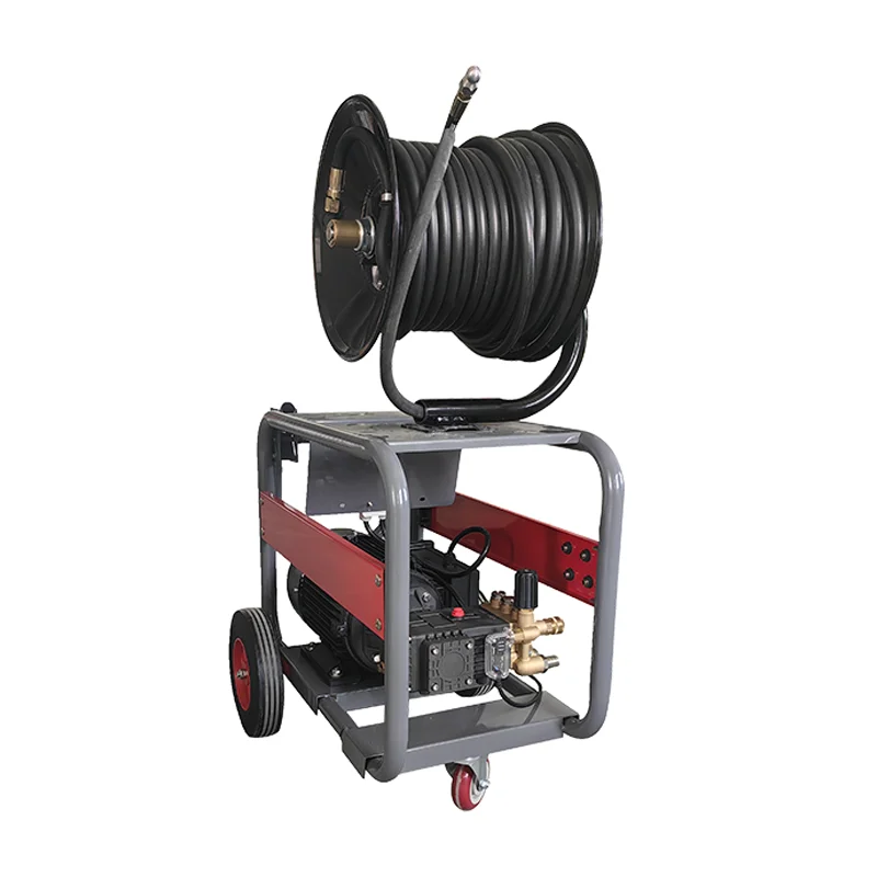 220V-800w manufacturer's direct selling electric sewage and sewage cleaning machine comes with an 80 meter hose