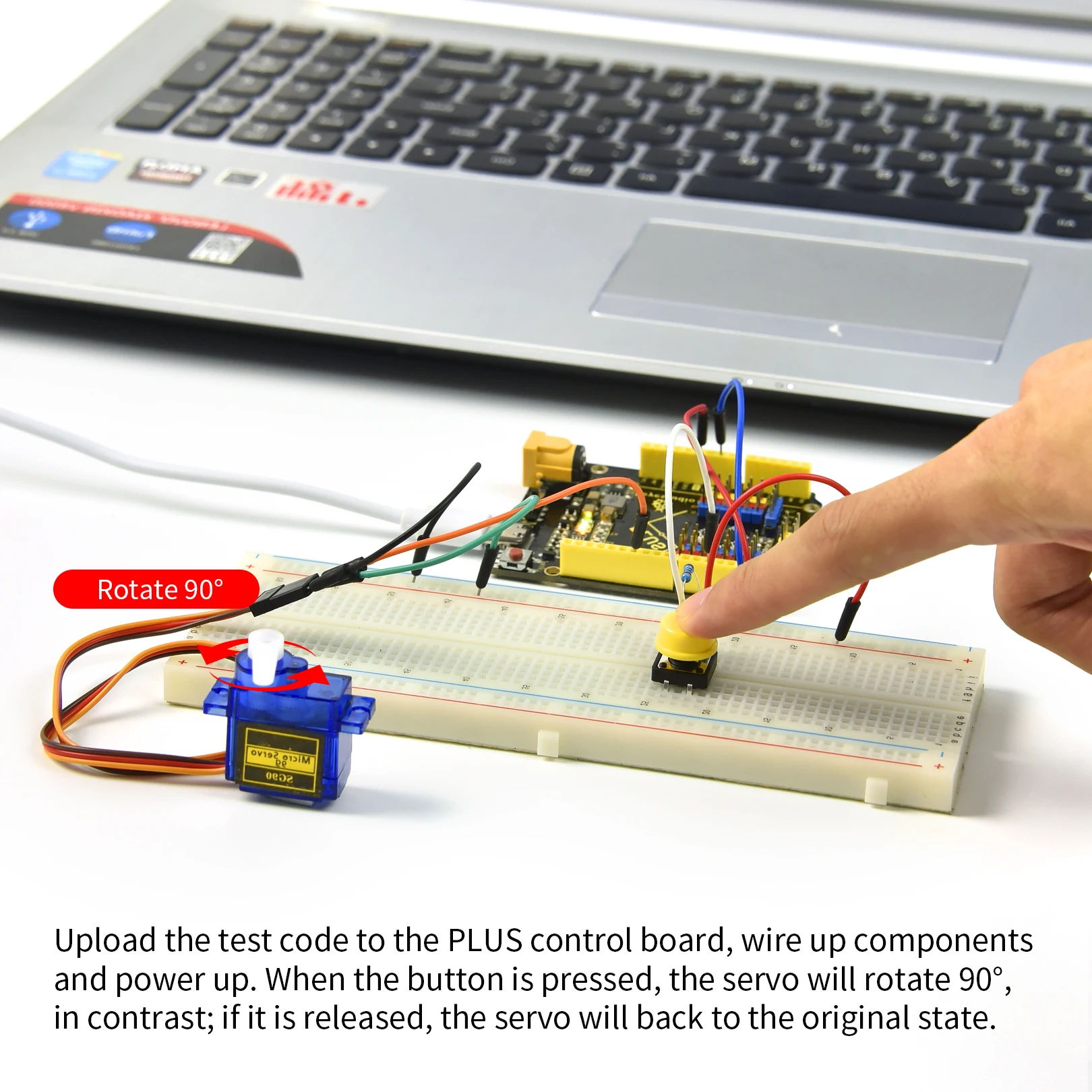 Keyestudio STEM Complete IOT Starter Kit For Arduino UNO DIY Electronics Sensor Kit Support Scratch Graphical Programming