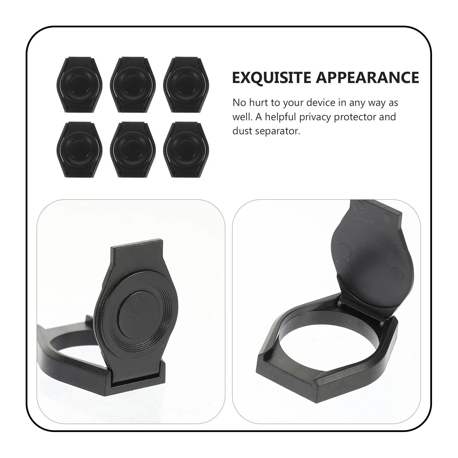 6 قطعة أغطية كاميرا الويب التقليب غطاء عدسة الخصوصية USB الكمبيوتر المحمول سطح المكتب الغطاء الواقي أمن الكمبيوتر #2