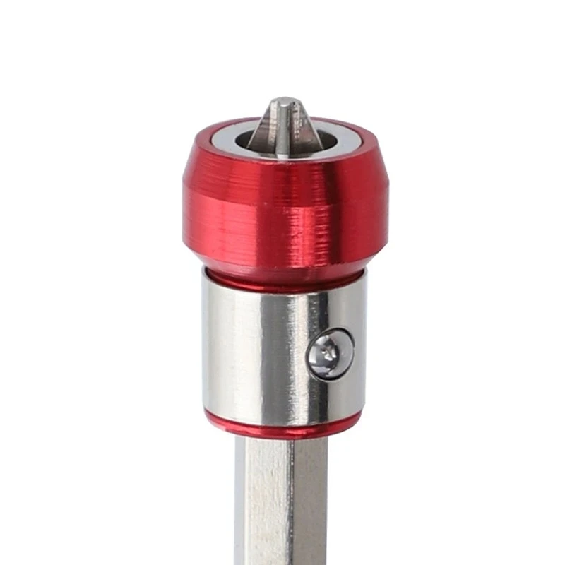 Đa Năng Vòng Nam Châm 1/4 Kim Loại Vít Vòng Nam Châm Cho 6.35Mm Vít Chống Ăn Mòn Mũi Nam Châm Mạnh Mẽ nhẫn
