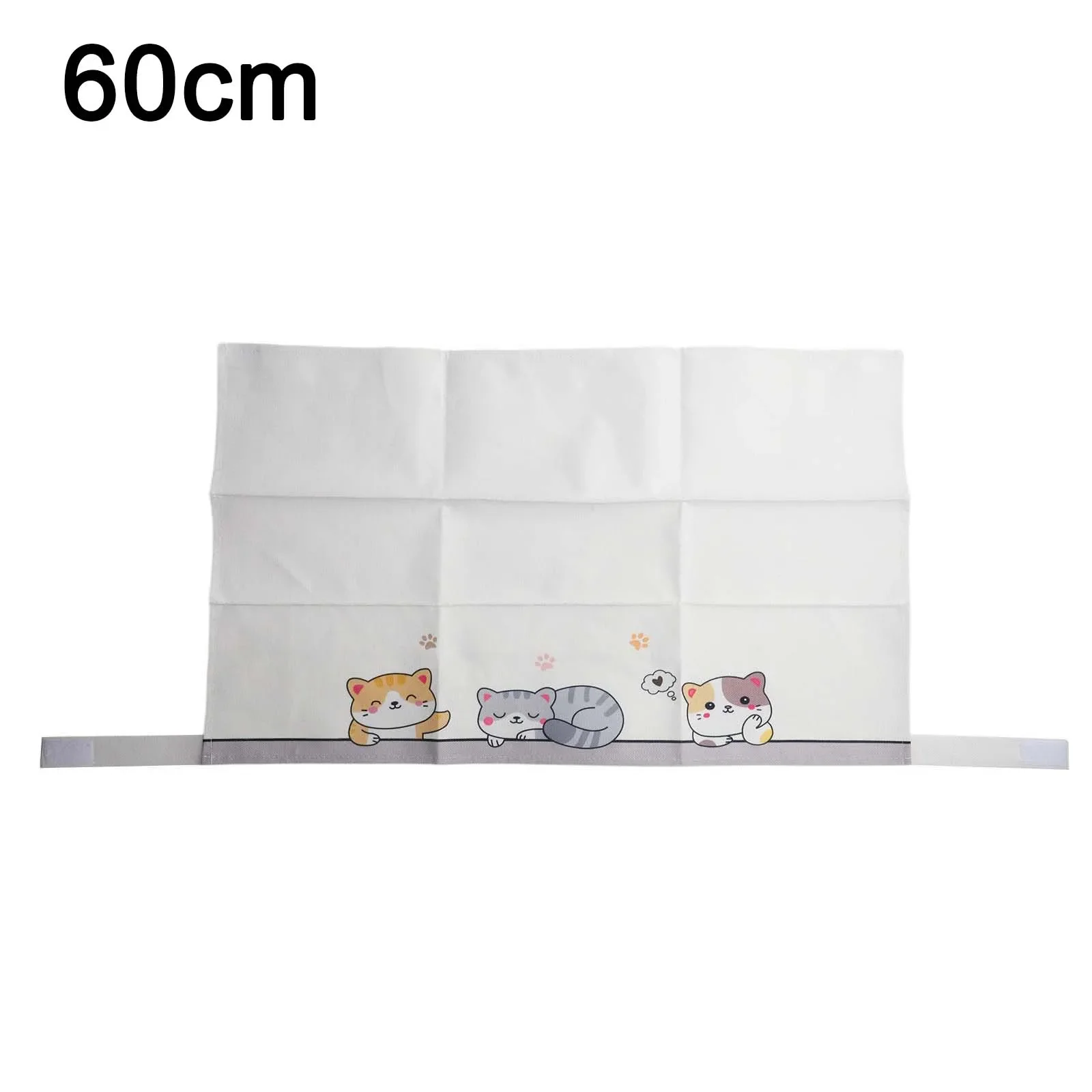 Cleaner Space Decorative Cover Cat Pattern Cover 100cm Breathable Fabric Easy Maintenance Efficient Performance