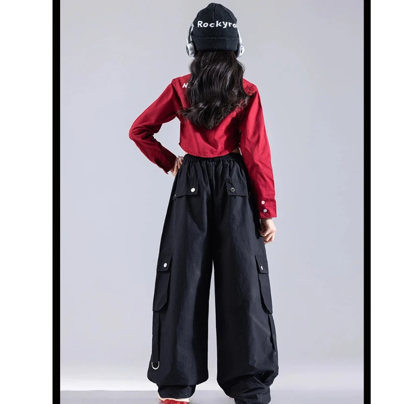 Jazz Dance Girls' Clothing Trendy and Fashionable Jazz Children's Model Runway Set Girl Group Dance Performance Costume