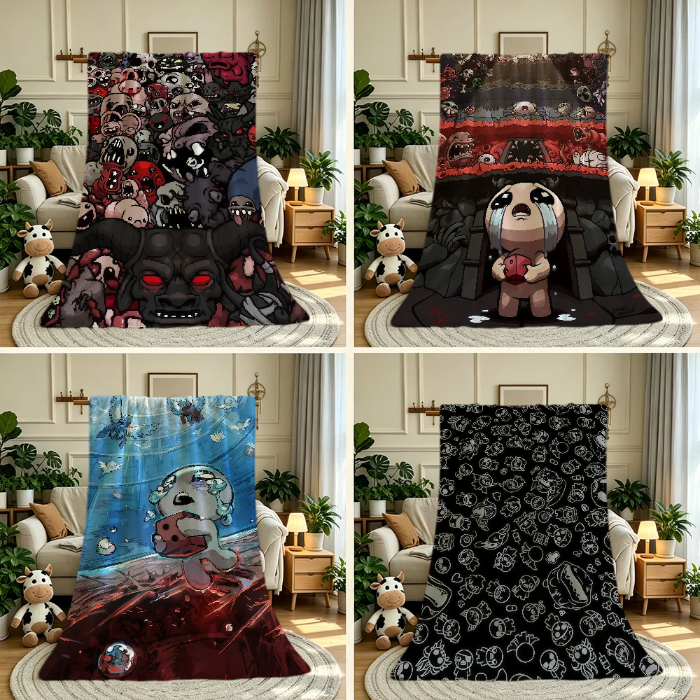 Game The B-binding Of Isaac Game Blanket Throw Super Cosy Plush Living Room Sofa Couch Childish Birthday Gifts