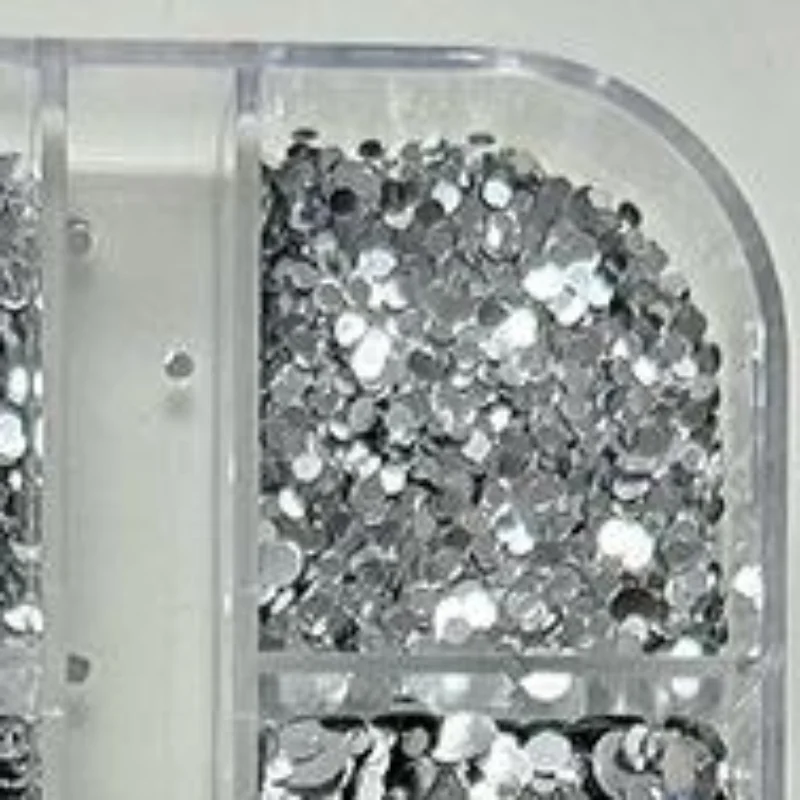 Mixed Nail Glitter 12 Grids Mini Colorful Circular Flower Sequins for DIY Nail Manicure Art Decoration Accessories