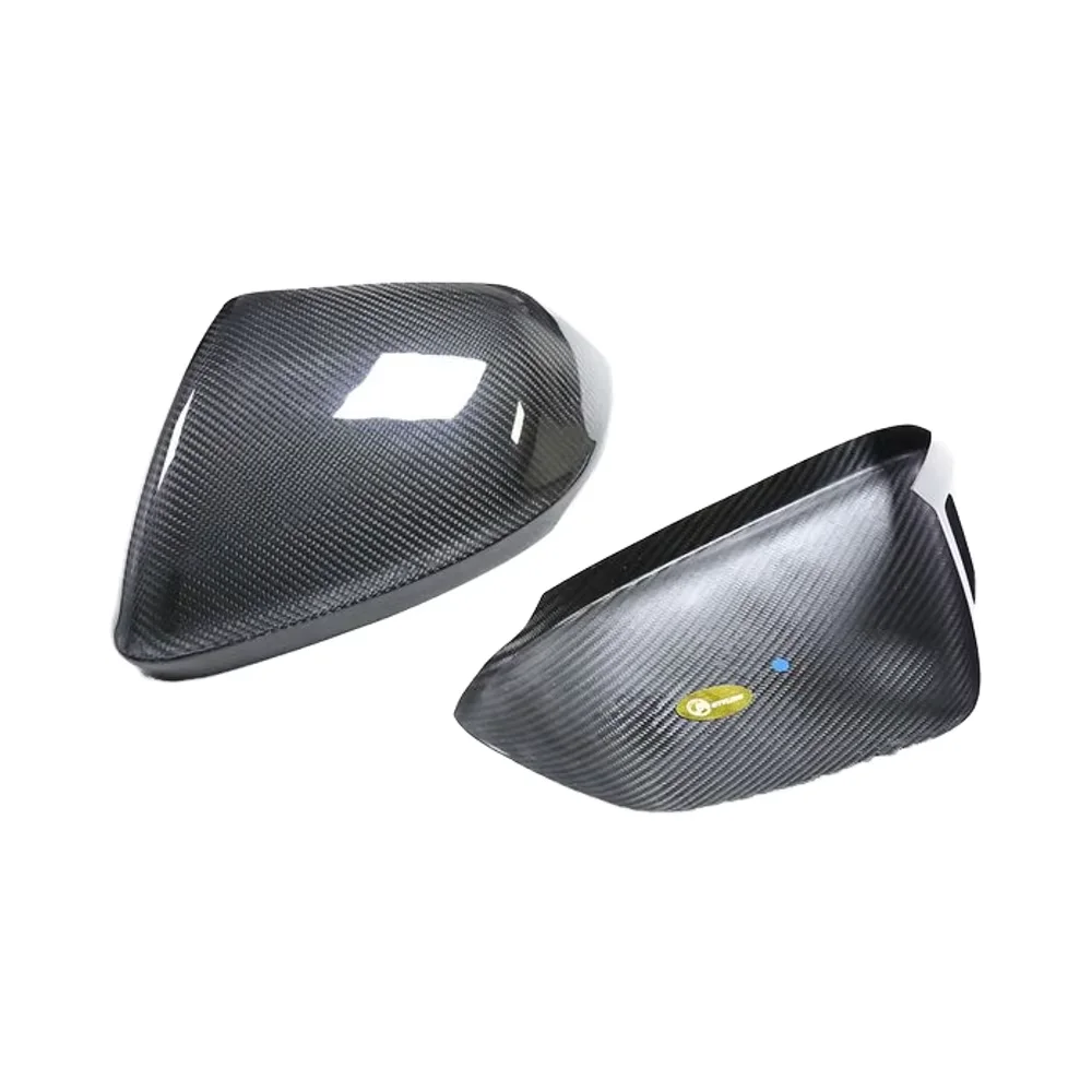 

Real Carbon Fiber Rearview Side Mirror Cover Cap for Lamborghini Urus Audi Q8 RS Q8 2018 Accessories Exterior Bodykit