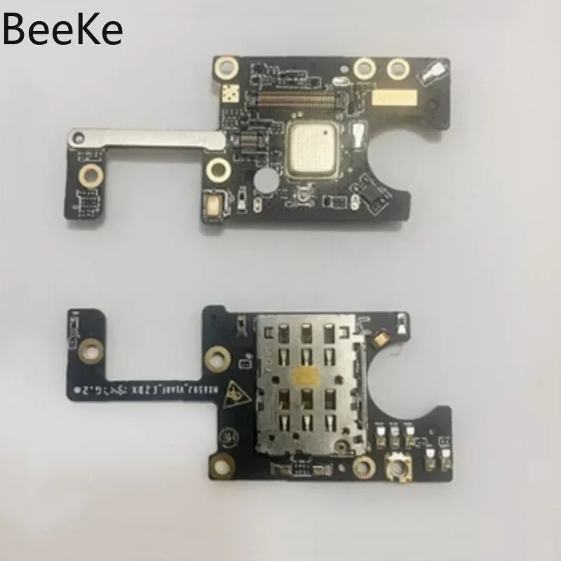 Replace Original For ZTE Nubia Red Magic 3 5G 5S 6 6S 7 7S 8 8S 9 Pro Plus SIM Card Reader Slot Tray Microphone Board Flex Cable