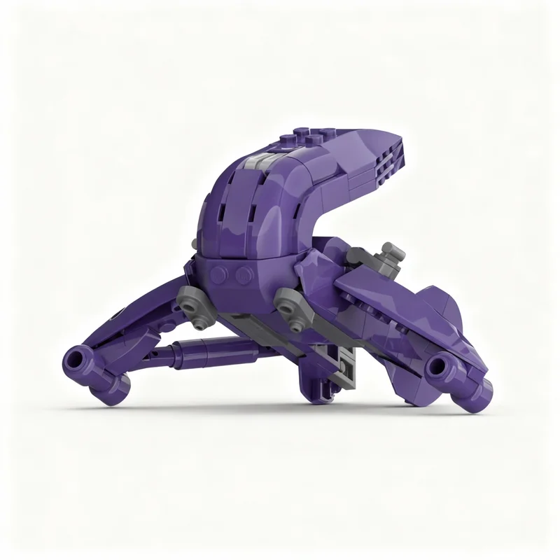 148 Piezas MOC Covenant Banshee Tipo Halo, Bloques de Construcción de Modelo de Ciudad, Regalos de Navidad, Juguetes de Arquitectura, Idea de Bricolaje Educativo
