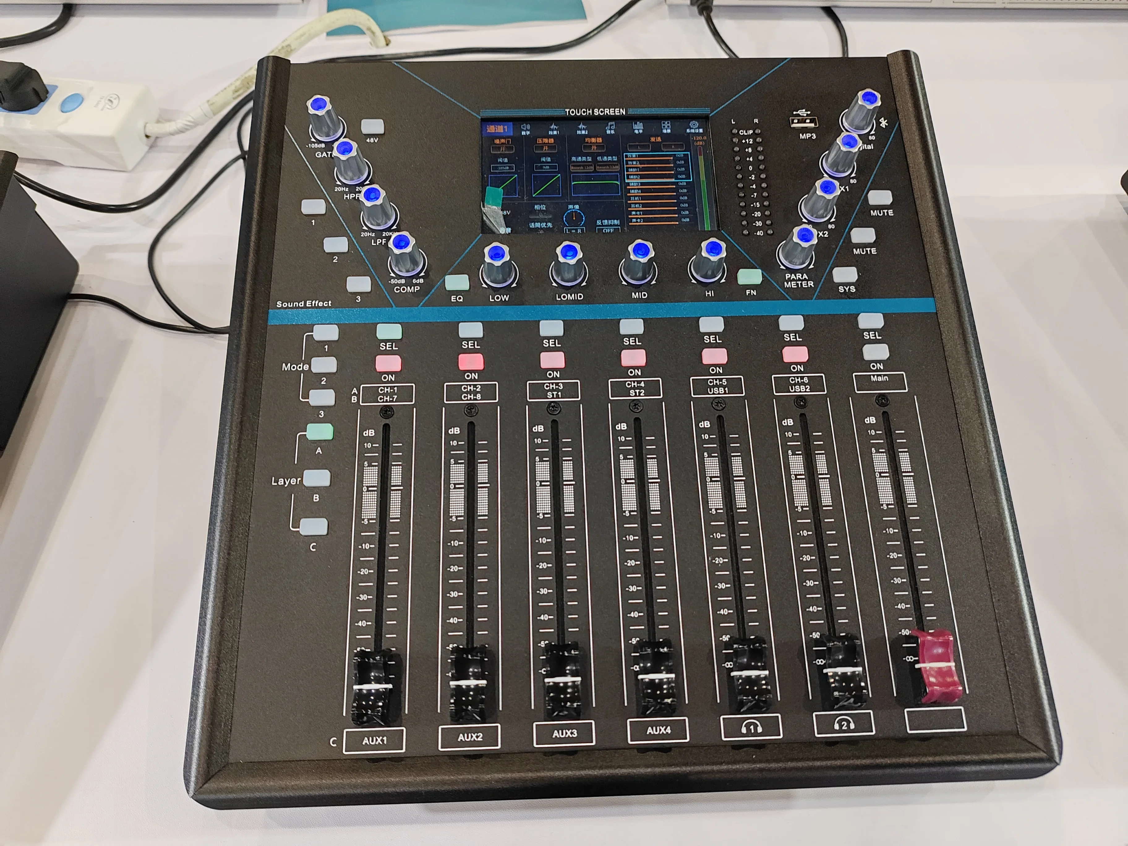 X Series 10-20Channels High Performance Professional Digital Mixer Console Audio DCA GROUP APP Remote Control Live Sound Mixing