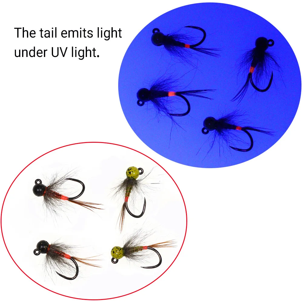 6PCS Jig Tungsten Bead Head Nymph Euro Nymph Fast Sinking Barbless Hook Fly Fishing For Trout Grayling panfish Insect Baits Lure - AliExpress 18 6PCS Jig Tungsten Bead Head Nymph Euro Nymph Fast Sinking Barbless Hook Fly Fishing For Trout Grayling panfish Insect Baits Lure - AliExpress 18