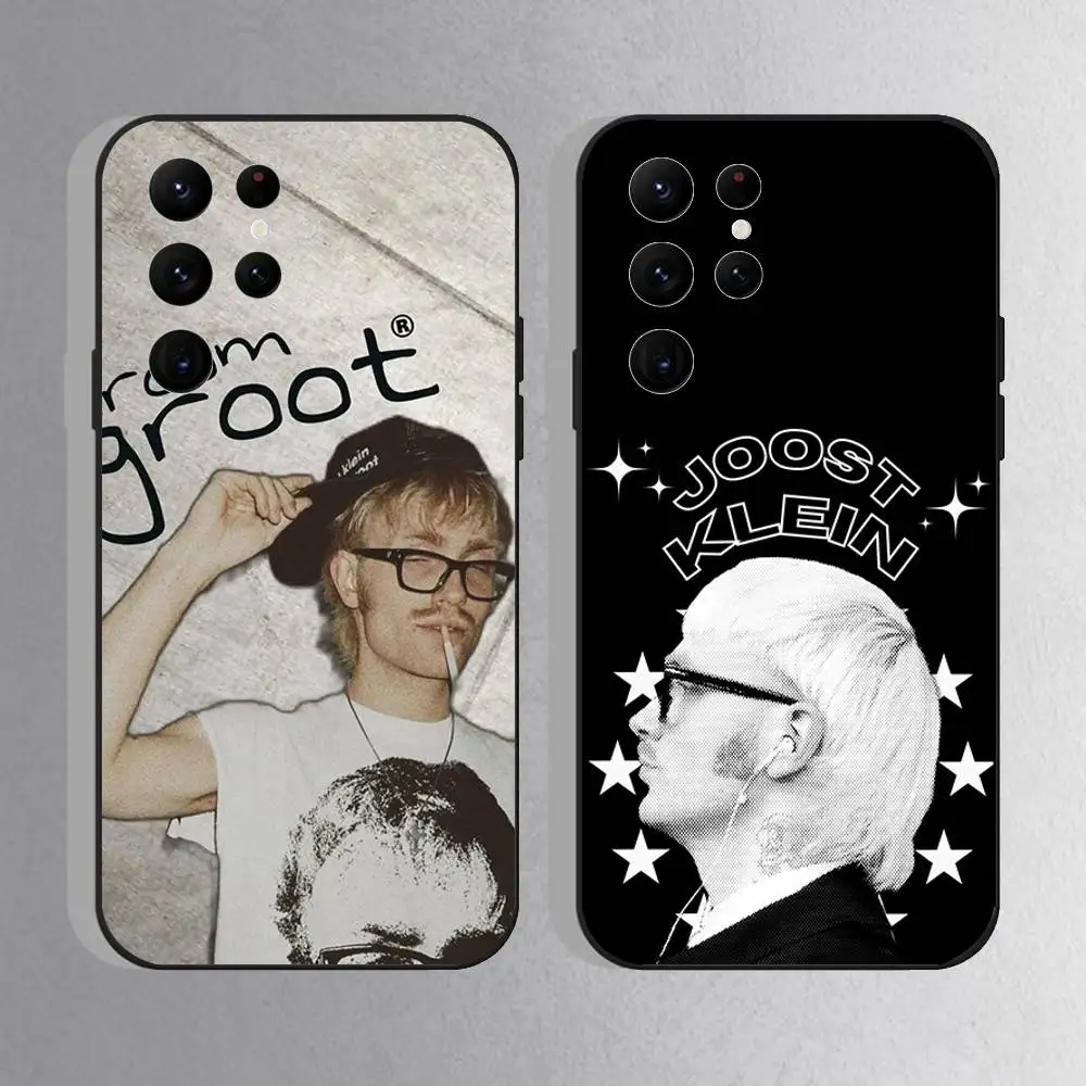 

J-Joost K-Klein Rapper Phone Case For Samsung S10,S21,FE,S21 ,S26,S25,S24,S23,Ultra,S9,S22,Plus Black Shockproof Silicone Sof