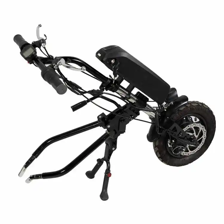 

Manual Wheelchair Change To Be Electric Wheelchairs, 350W Electric Attachable Handcycle For Wheelchair