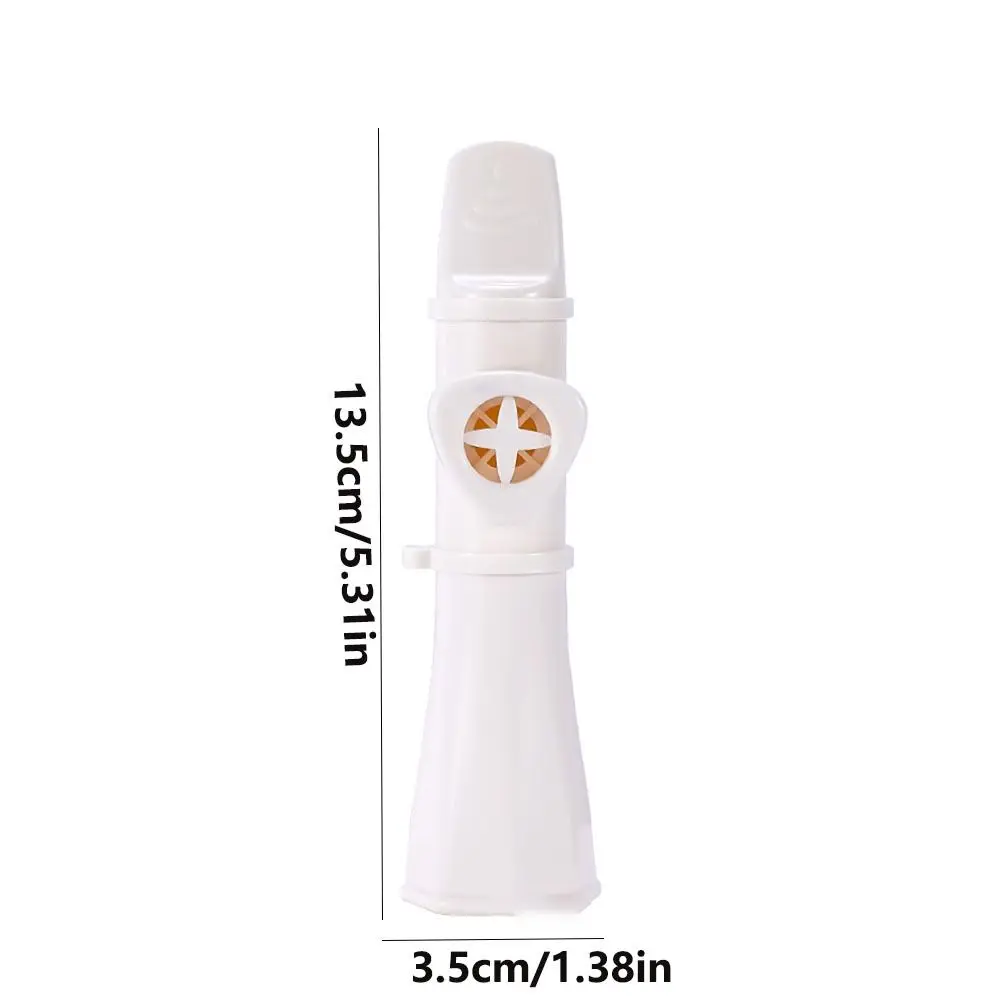 أداة كازو قابلة لإعادة الاستخدام مع حبل سهلة التعلم أداة الرياح خفيفة الوزن مقاومة للاهتراء لعبة صافرة موسيقية هدية موسيقية #6