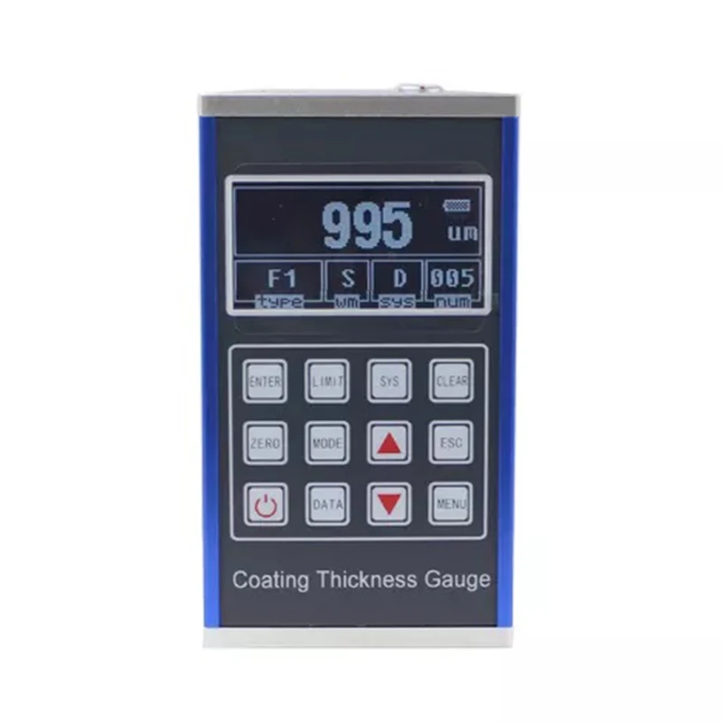JCT800NF مقياس سمك طلاء السطح الصناعي عالي الدقة رقمي