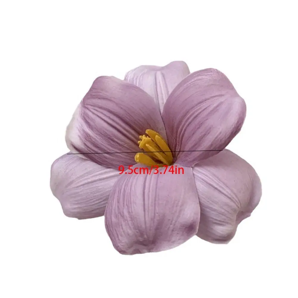 Тканевая заколка для волос с имитацией цветка, корейский стиль, богемный стиль, заколка для волос с цветком тюльпана, головной убор, женские аксессуары для волос на берегу моря