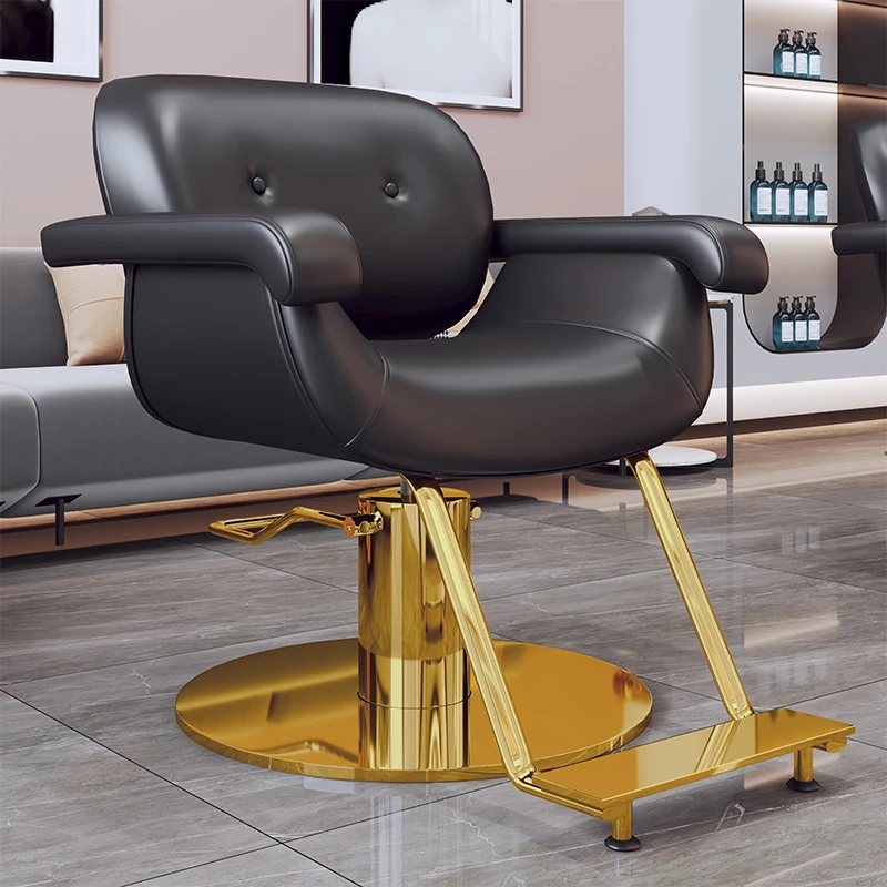 

Design Modern Barber Chair Trendy Esthetics Nordic Simple Barber Chair Comfortable Luxury Silla Barberia Commercial Furniture