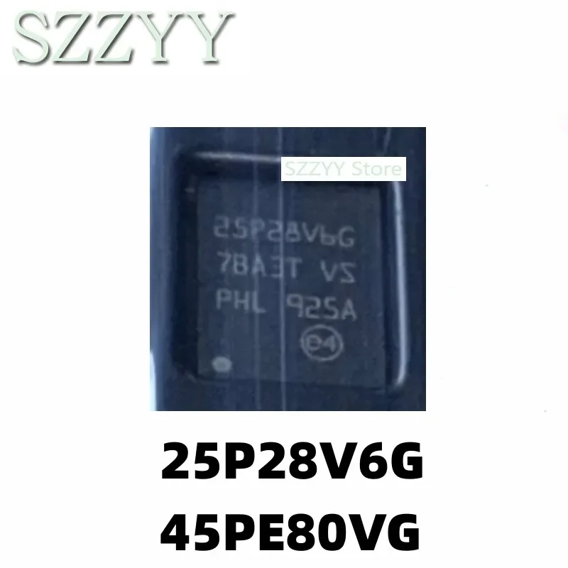 M25P128-VME6TGB 25P28V6G M45PE80-VMP6TG 45PE80VG QFN8, 5 개