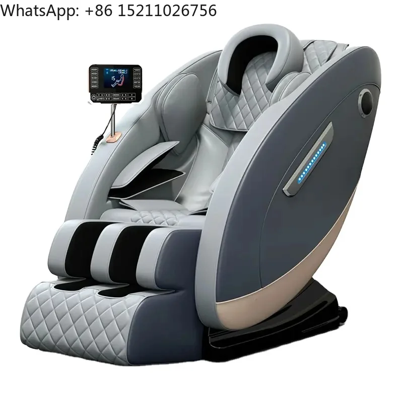 Latest Design Luxury Full Body 8D Massage Chair with Foot Spa Foldable Features