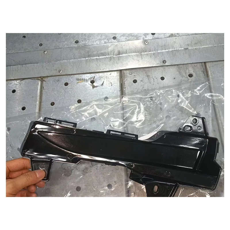 A93E-شبكة تهوية ممتص الصدمات للسيارة لطراز تسلا 3 2017-2018 إطار الكسوة الخفيفة