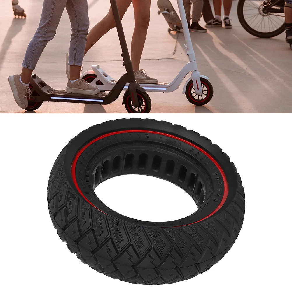 Suit For Zero 8 9 8.5*3.0 Solid TIre Solid Tire Electric Scooter 8.5 Inch Solid Tire Wearproof For Electric Scooters