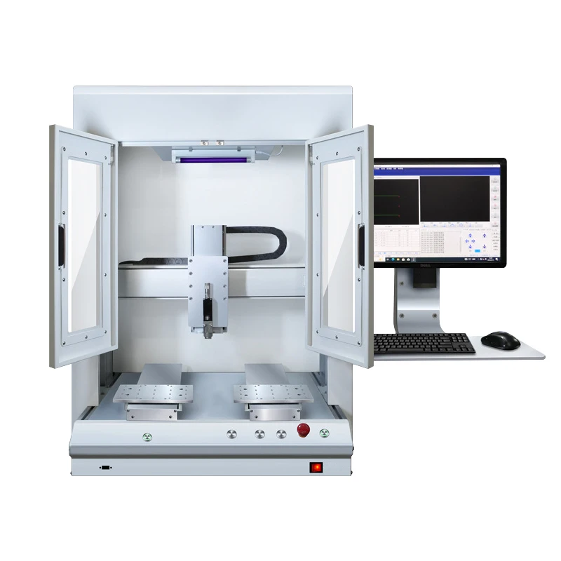 YX Small Fully Automatic Desktop PCBA Three Proof Optical Selective Coating Machine Three Proof Paint Coating Machine