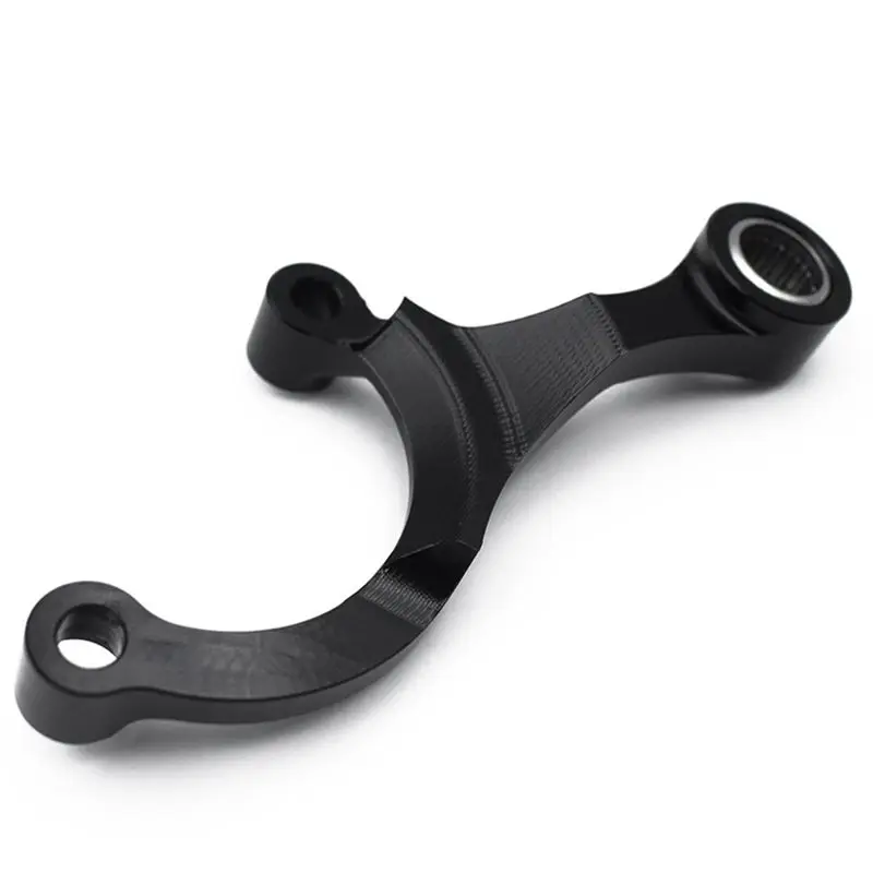 WF-For MT07 XSR700 2018-2023 Shift Stabilizer Motorcycle Accessory For Tenere 700 XTZ700 2019-2024 With 2 Screws Black view 2