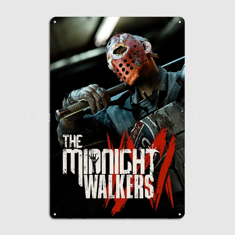 The Midnight Walkers Poster Metal Tin Sign Indoor Outdoor Home Decor Bar Custom Posters Wall Room Decorations