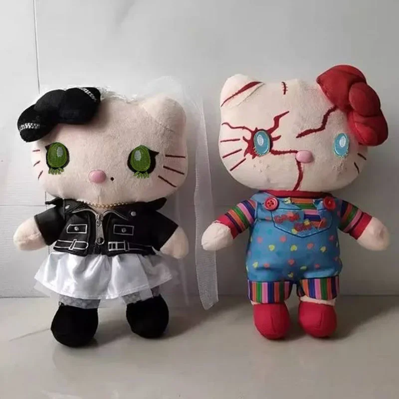 8인치 산리오 할로윈 키티 인형 산리오 헬로키티 방 장식 선물 플러시 장난감 어린이 인형 선물