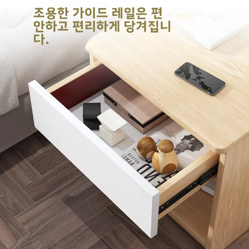 Bedside table simple modern bedroom Internet celebrity ins wind bedside table