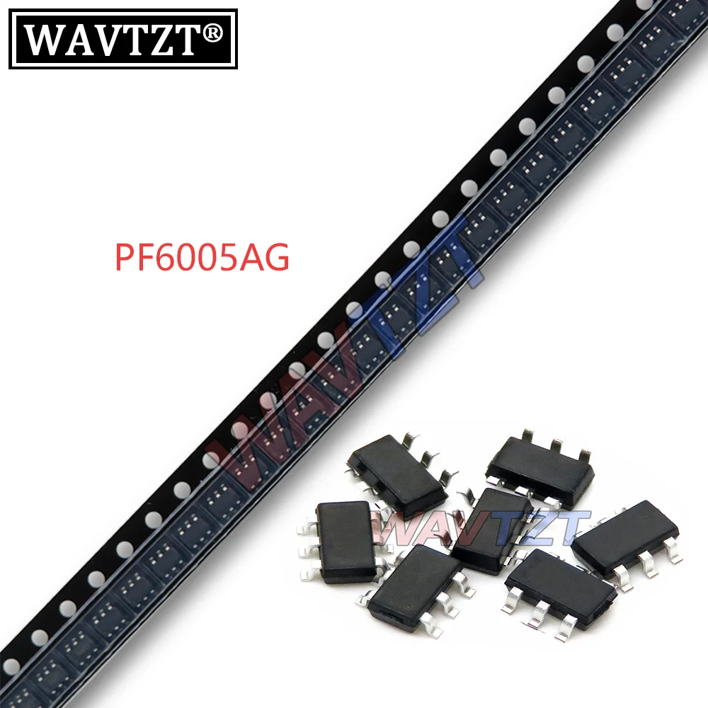 

10PCS 100% New PF6005AG 6005A SOT23-6 PF6005 In Stock