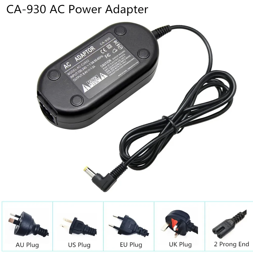 CA-930 Replacement AC Power Adapter/Charger for Canon EOS C100 XF100 XF105 XF200 XF205 XF300 XF305 Professional High Definition