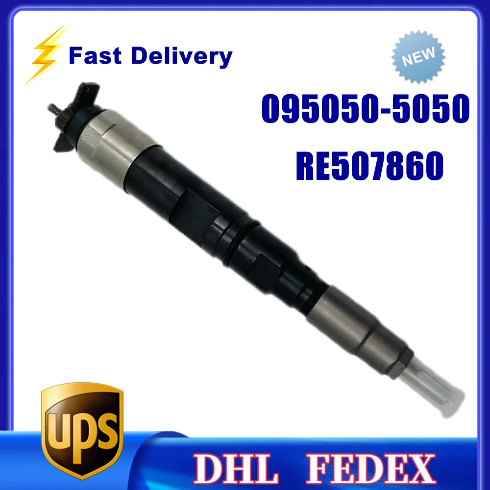 

095050-5050 Diesel Fuel Injector RE507860 5051 for John Deere RE516540 RE519730