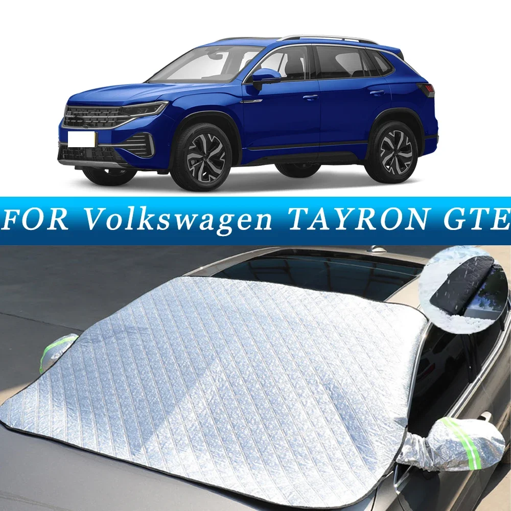 

Thickened Car Now Sunshade Windshield Cover With 5/9 Magnets UV Protection Anti Snow Sunlight For Volkswagen TAYRON GTE